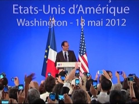 Allocution devant la communauté française à Washington
