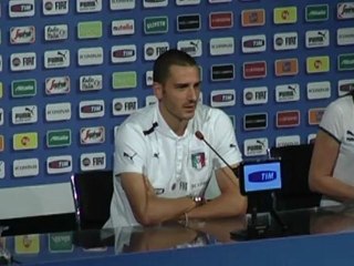 Bonucci: "Siamo più forti degli inglesi"