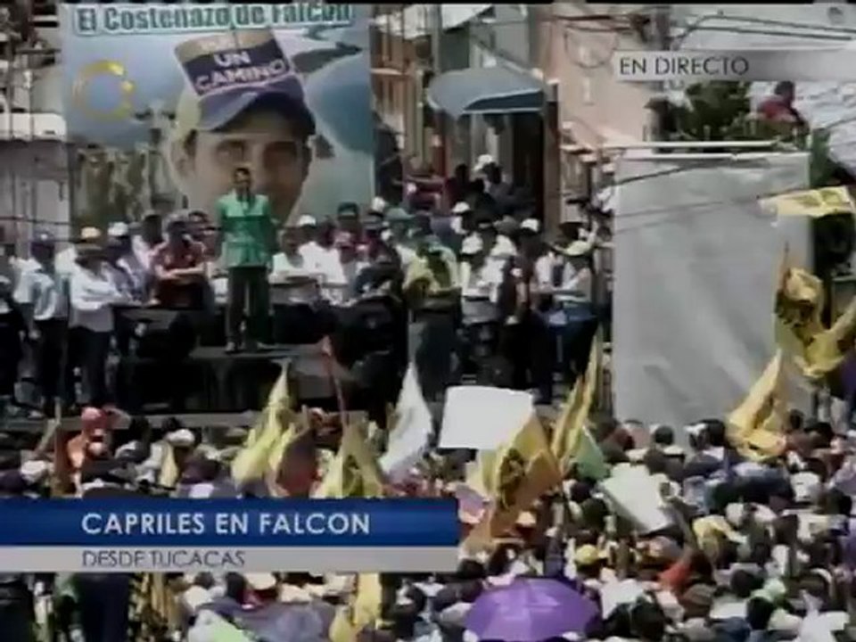 Capriles: "Aunque le echen gasolina, ya ese motor no prende"