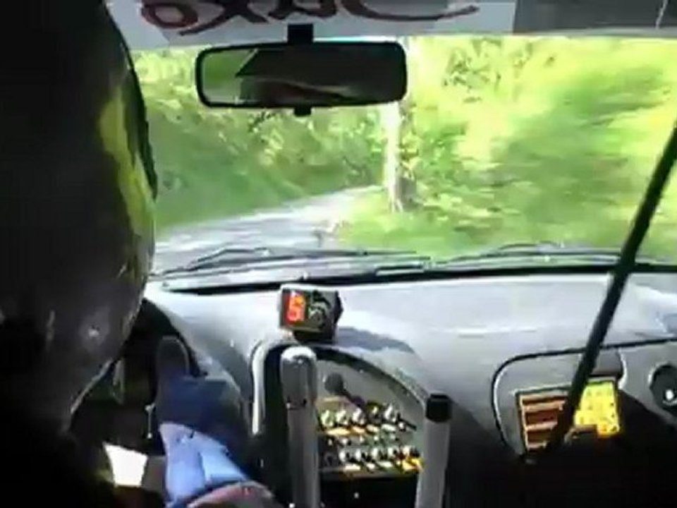 Jean-luc Mazeau Saxo kitcar rally du villeneve