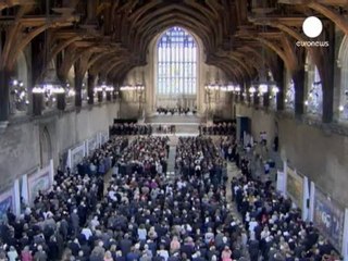 Suu Çii İngiltere Parlamentosu'na hitap etti