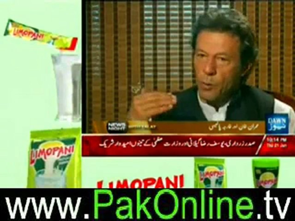 News Night with Talat – Part2 (Imran Khan Exclusive) – 21st June 2012