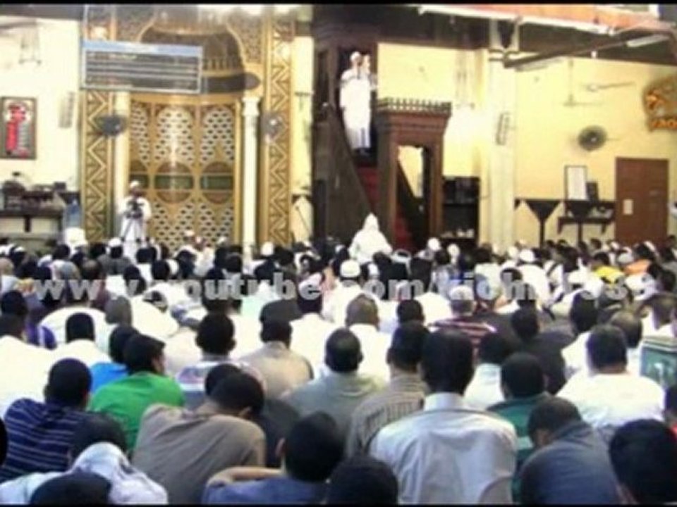 خطبة الشيخ محمد حسين يعقوب عن الشيخ الاستاذ عبد الحميد كشك