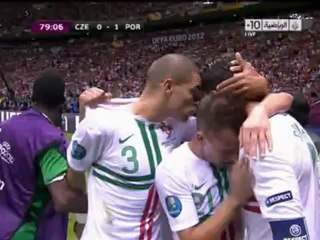 هدف رونالدو في مرمى التشيك