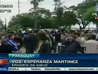 Intento de golpe parlamentario en Paraguay: ministra Salud