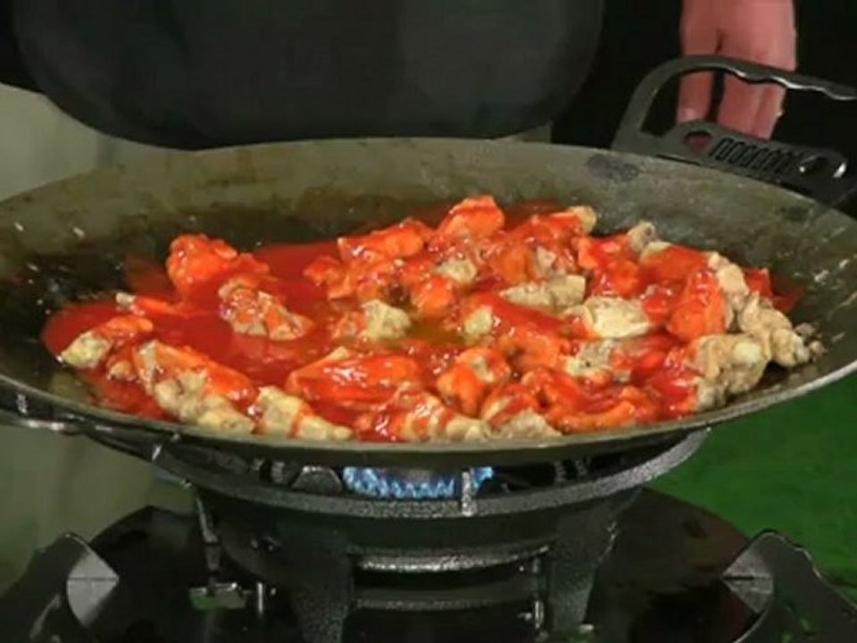 Camping Hot Wing Recipe on the DiscIt Grill video Dailymotion