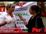 Presentan miembros de Morena Expofraude Electoral