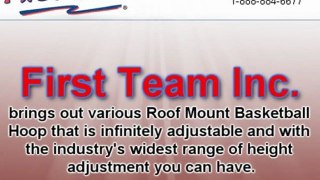 Durable Roof Mount Basketball Hoop