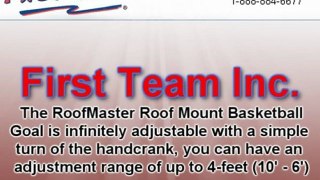Adjustable Roof Mounted Basketball Goals