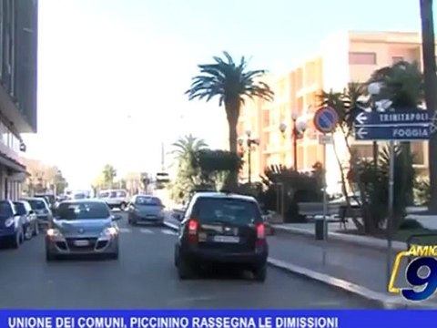 Unione dei Comuni, Piccinino rassegna le dimissioni
