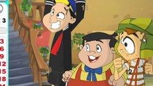 Jogo do Chaves de encontrar os números escondidos