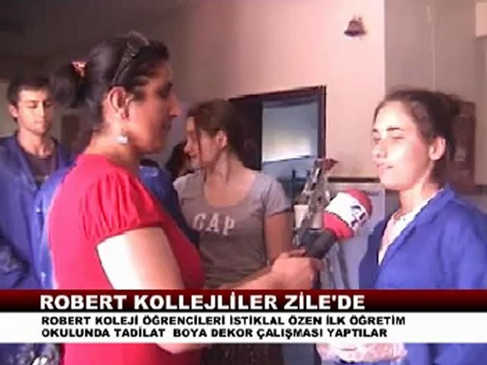 Robert kolejliler Zilede