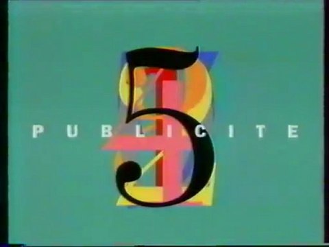 Page De Publicité Septembre 1991 LA CINQ