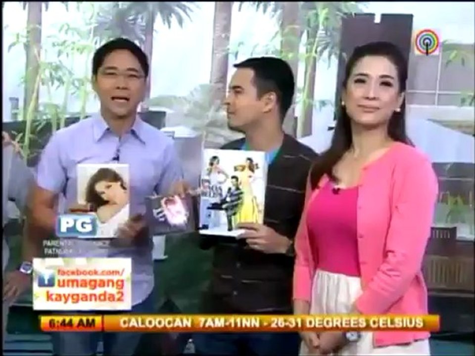 Thalia sends goodies to Anthony Taberna (June 2012)