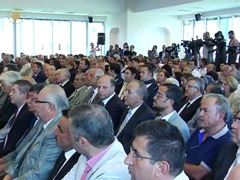 Nuh Naci Yazgan Üniversitesi Öğrenci Merkezi'nde Düzenlenen Temel Atma Töreni