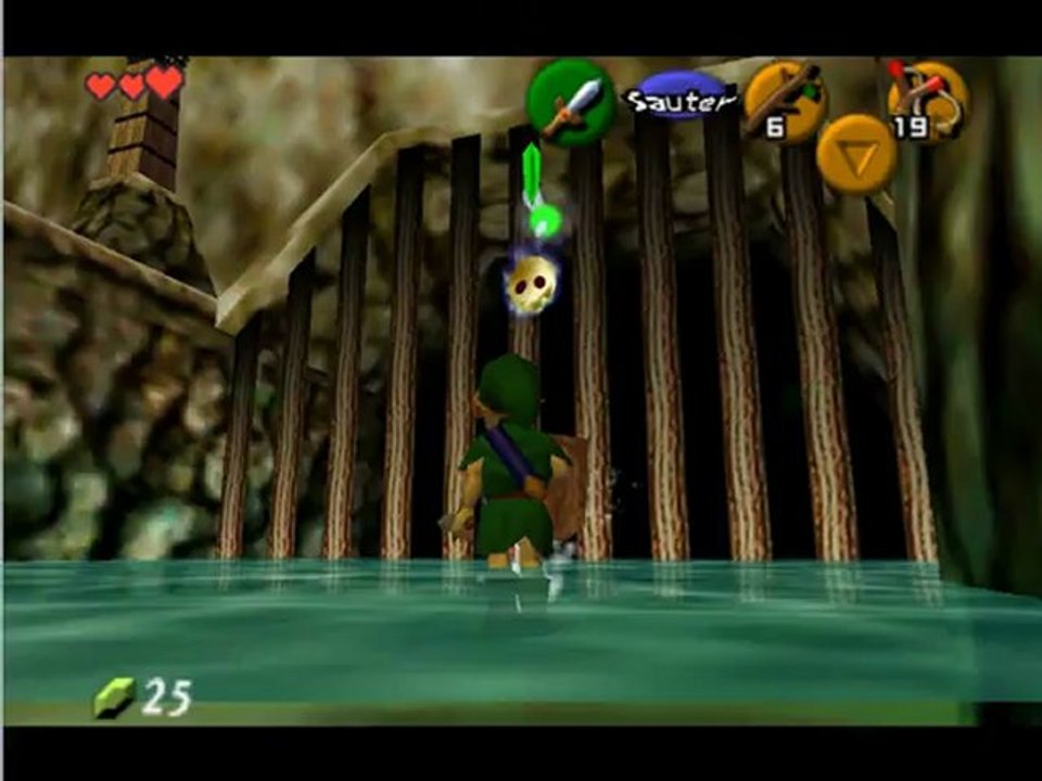 Zelda Ocarina of Time part 2 L'arbre Mojo