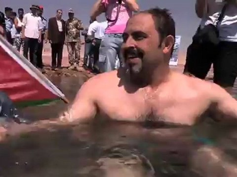 Phillipe Croizon rallie la Jordanie depuis l'Egypte