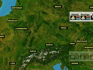 El tiempo en Europa, por países, previsión del viernes 22 al lunes 25 de junio