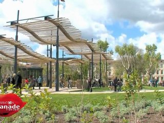 Inauguration de l'Esplanade de Nîmes