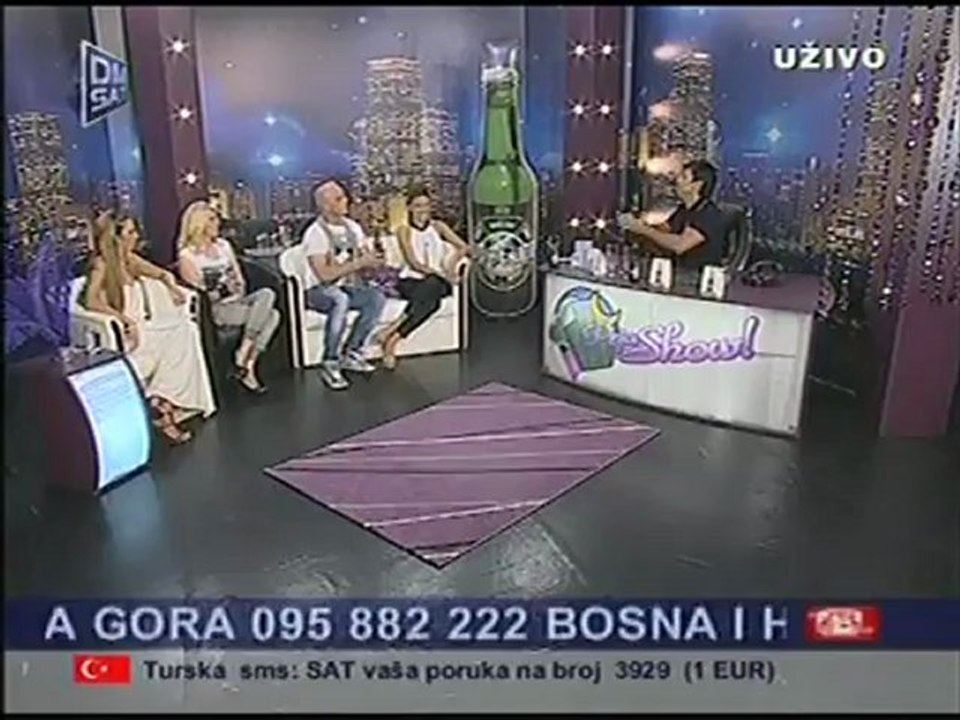 Peja Show  19.06.2012."1deo"GOSTI VIKI MILJKOVIĆ, BOBAN RAJOVIĆ I MARINA TADIĆ..