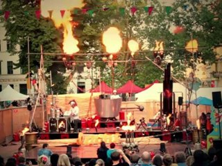 Berlin Lacht 2012 - "Die Berliner Pyrophoniker" Fire & Sound Show