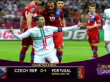 Portogallo 1-0 Repubblica Ceca, quarti