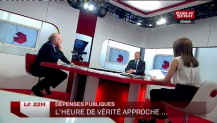 LE 22H,Invité : Jean-Pierre Bel
