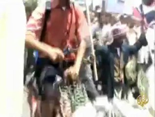 قتلى وجرحى في قصف لحي الروضة في مدينة تعز