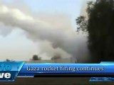Gaza rocket firing continues