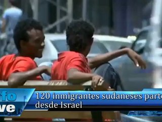 120 inmigrantes sudaneses parten desde Israel
