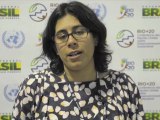 Conférence de Rio 20 : la minute de Rio interview  Anabella Rosenberg, responsable des questions environnementales à la Confédération syndicale internationale