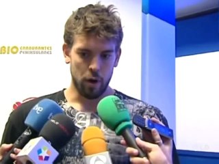 Marc Gasol tiene toda su ilusión puesta en Pau