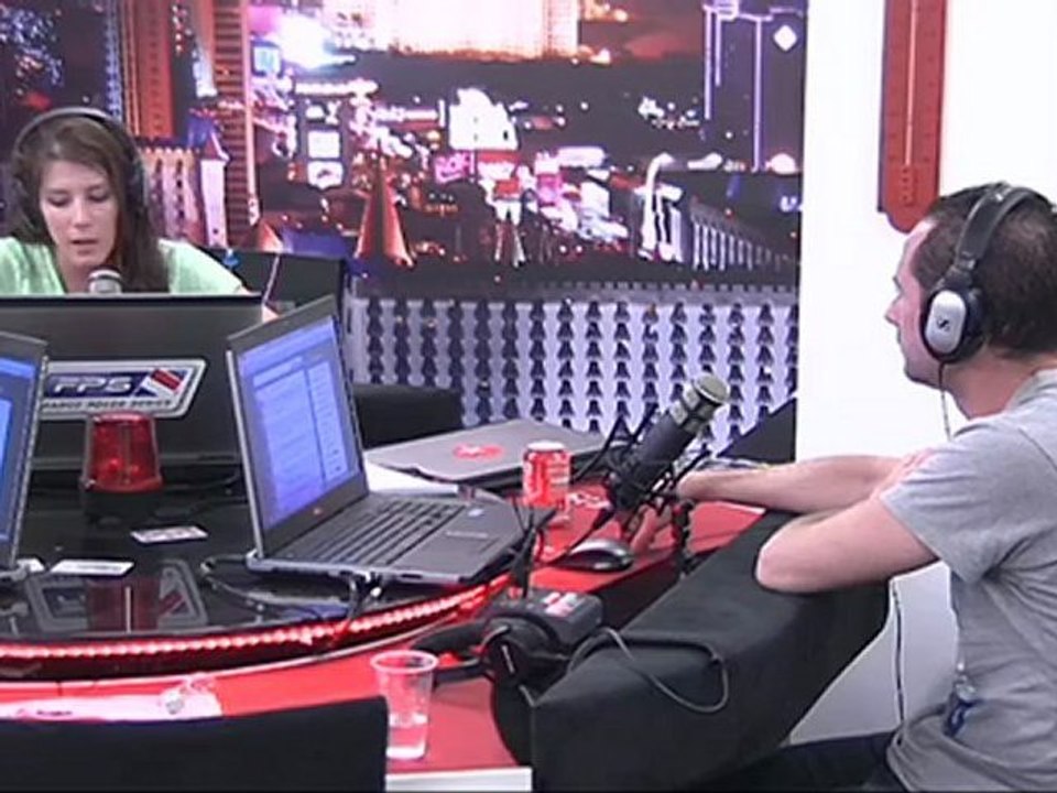 PokerStarsLive - Les Coups d'Gaëlle du 15 juin 2012 - Valentin Messina (1/2)