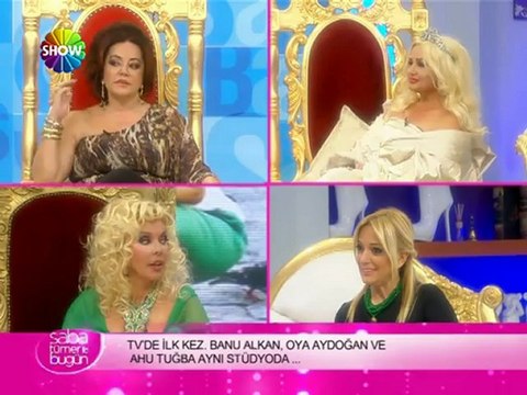 Oya Aydoğan ve Banu Alkan canlı yayında tartıştı