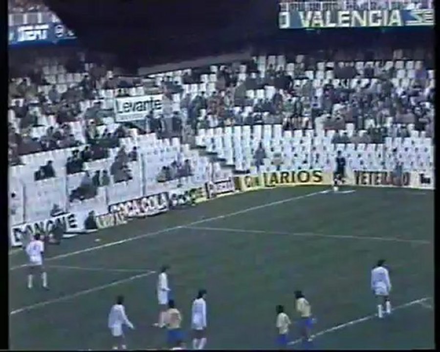 1986.02.09: Valencia CF 1 - 1 UD Las Palmas (Resumen)