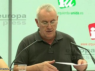 IU pide al Gobierno que desautorice a Aguirre