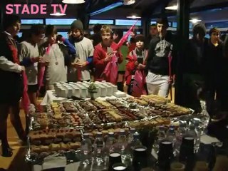 Le Stade Français Paris avec les All Blacks