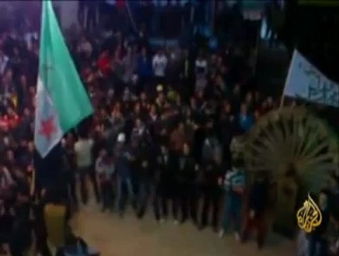 مظاهرات ليلية في مدن سورية عدة