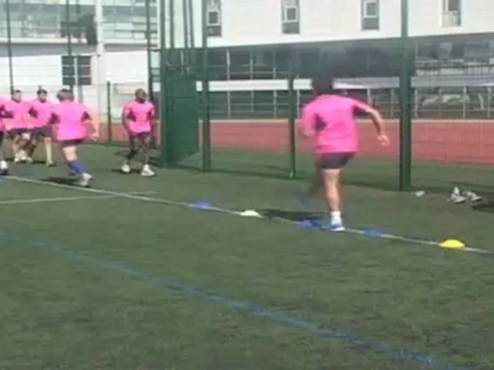 Séance de vitesse et d'appuis (1er juil. 2011)