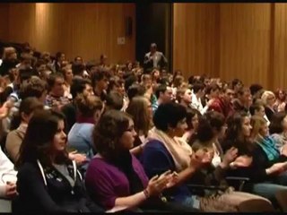 Alexandre Jollien et Bernard Campan au Collège des Creusets à Sion