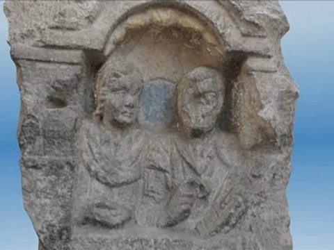 Repliqua 3D - numerisation 3D - stele romaine - Bourges