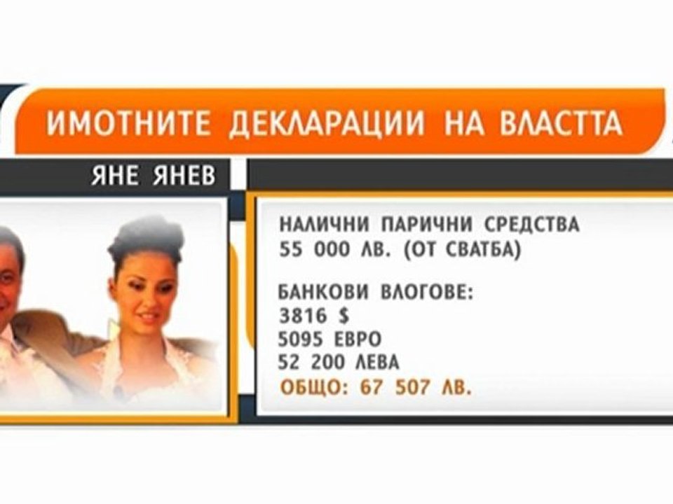 СМЕТНАТА ПАЛАТА ОБЯВИ ИМОТНИТЕ ДЕКЛАРАЦИИ НА ВИСШИТЕ ДЪРЖАВНИЦИ