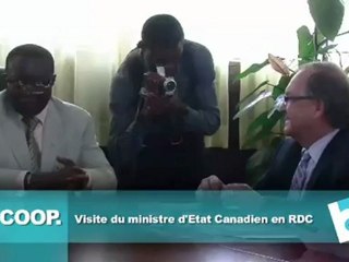 Francophonie Visite du Ministre d'Etat canadien en RDC