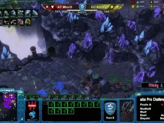 aAa PC : fin Poule B - Starcraft 2