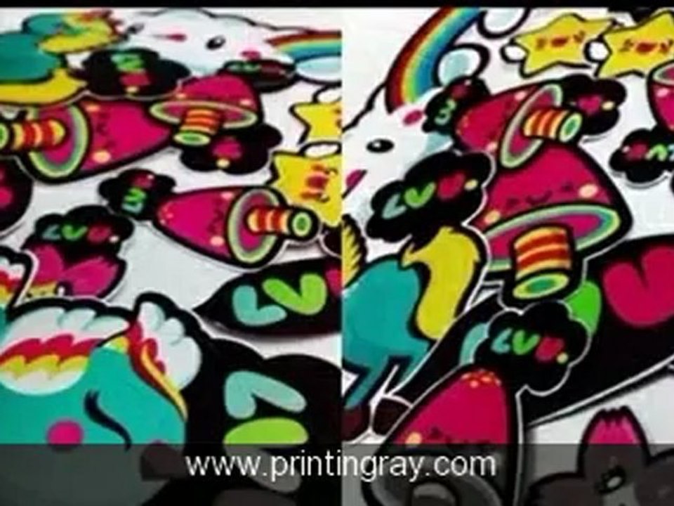Creative Custom Stickers Artworks from PrintingRay.com