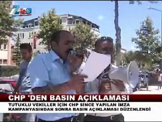 Zile chp den basın açıklaması