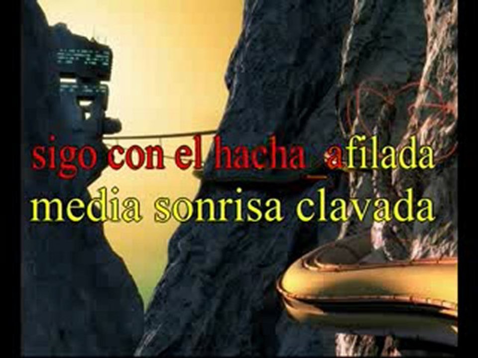 Los Autenticos Decadentes - Pendeviejo(Karaoke)