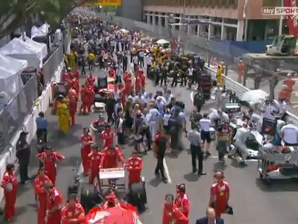 F1 2012 - R06 Monaco - Race (Intro+Live) - Sky