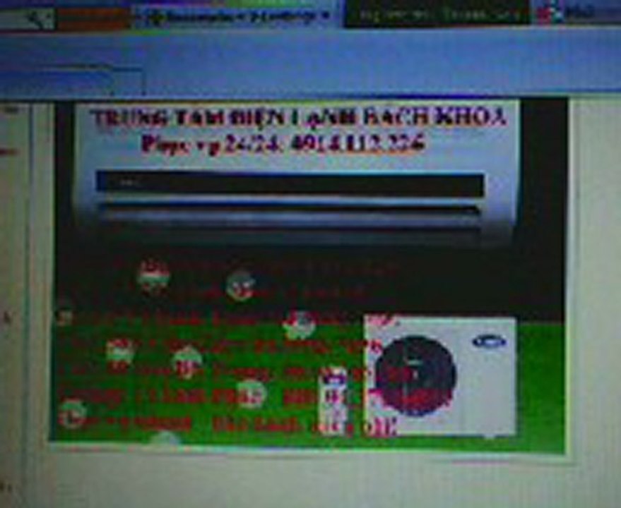 Sửa điều hòa tại THÀNH CÔNG 0914112226