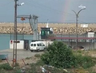 Sahil güvenlik ekipleri Çevlik Limanı'nda